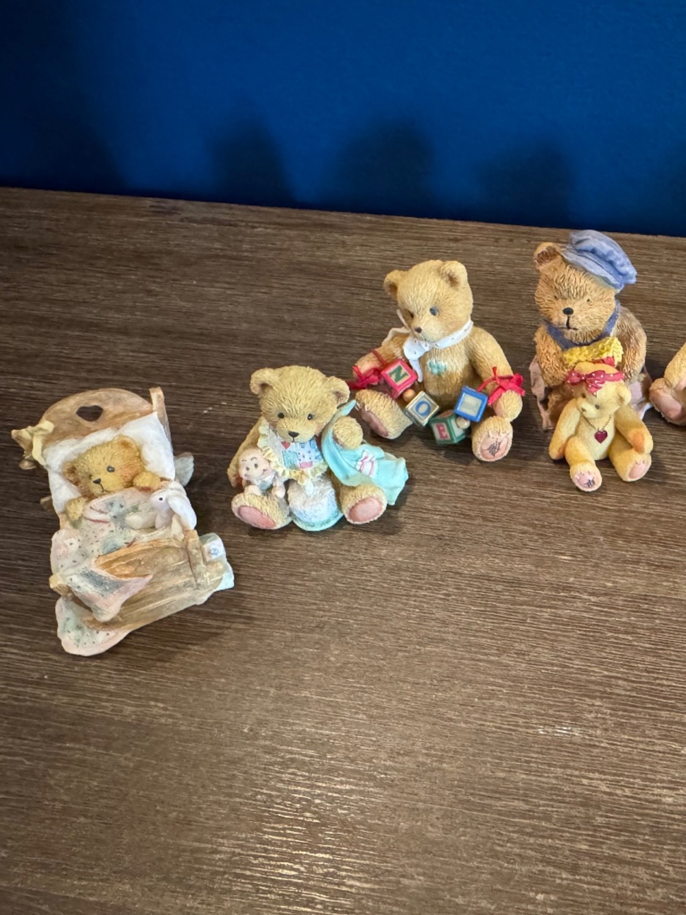 6x Lot of Cherished Teddies Figurines - Excellent Condition - No Boxes